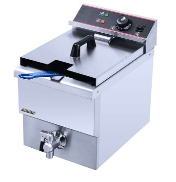 Фото товара ФРИТЮРНИЦА AIRHOT EF10T С КРАНОМ