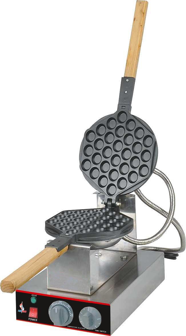Фото товара ВАФЕЛЬНИЦА ДЛЯ ГОНКОНГСКИХ ВАФЕЛЬ AIRHOT WB-HK1 BUBBLE WAFFLE