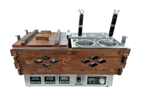 Фото товара ФРИТЮРНИЦА AIRHOT KANTOO COMBI COOK ЭЛЕКТРО+ИНДУКЦИЯ