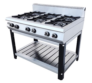 Фото товара Плита газовая Grill Master Ф6ПГ/800 на подставке