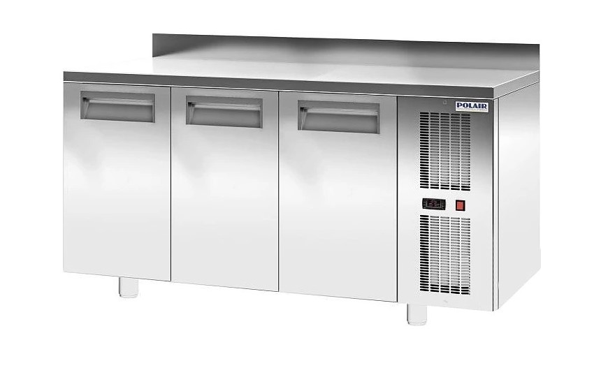 Фото товара СТОЛ ХОЛОДИЛЬНЫЙ POLAIR TM3-GC БОРТ